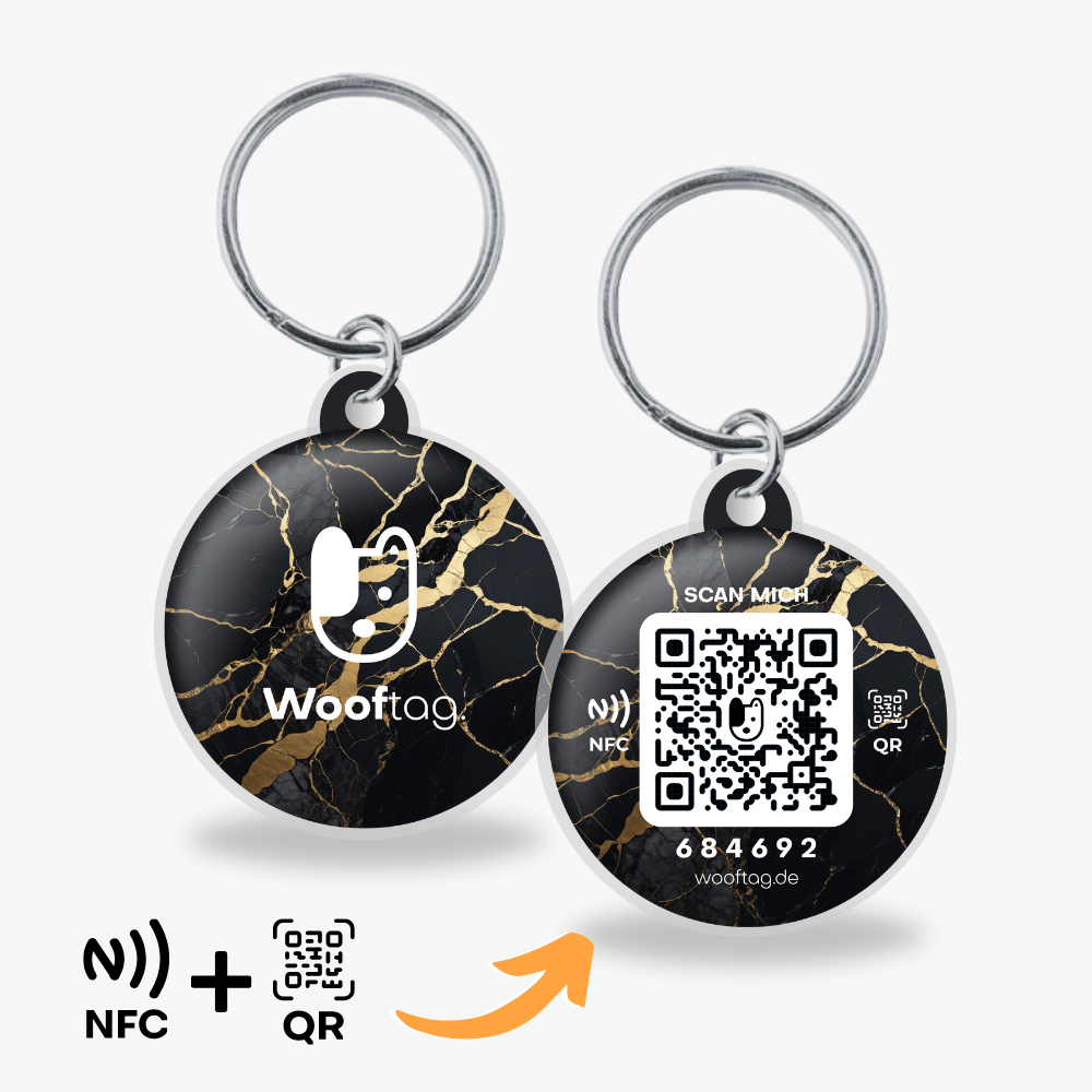 Wooftag - Black Marble - Wooftag