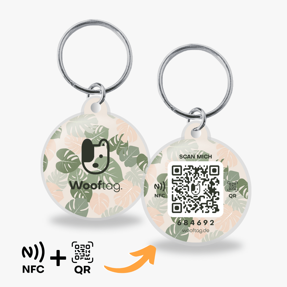 Wooftag™ - Flower Dog - Wooftag