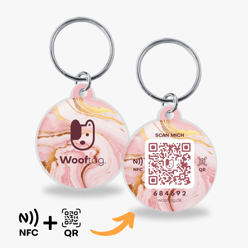 Wooftag - Rose Marble - Wooftag