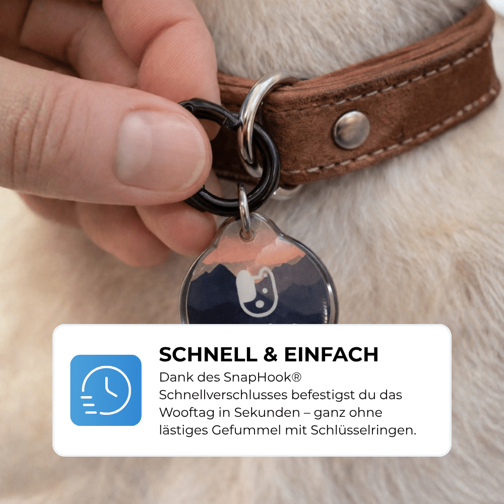 Wooftag SnapHook® Premium Ringe | 3er Set - Wooftag