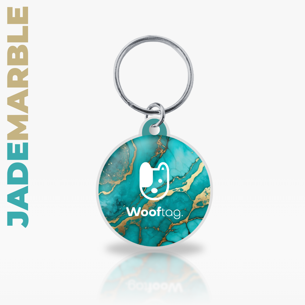 Wooftag - Jade Marble