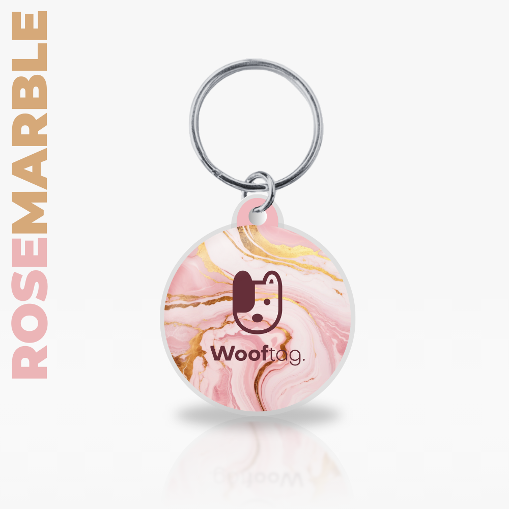 Wooftag - Rose Marble