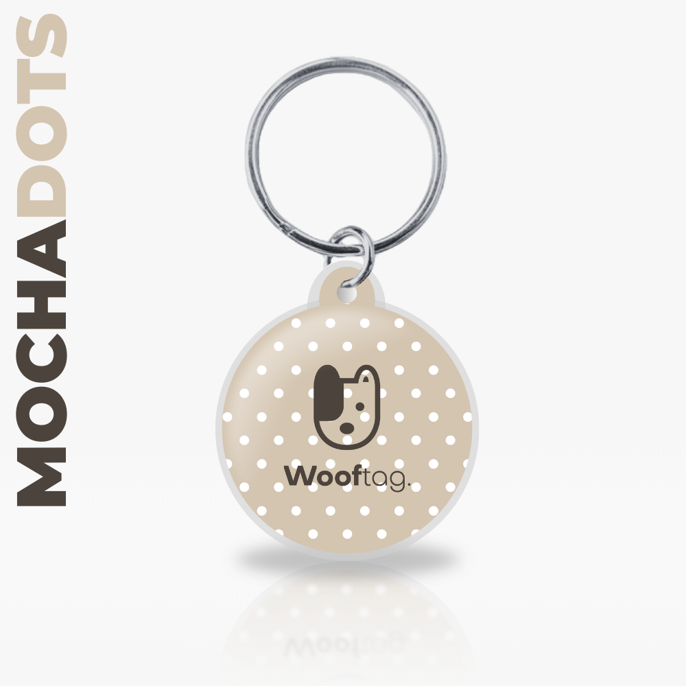 Wooftag - Mocha Dot - Wooftag